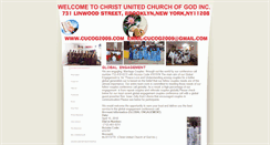 Desktop Screenshot of cucog2009.com